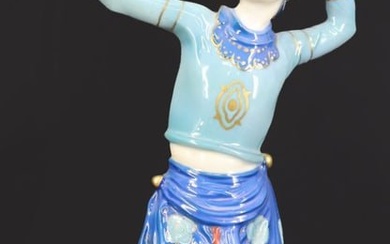 A Rosenthal Porcelain Figure of a Sword Dancer
