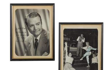 A group of photographs signed to Choreographer Bob Street