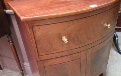 A mahogany commode chestCondition Report There is no condition report...