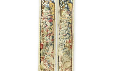 A pair of fine tapestry borders Circa 1660-1680, Brussels