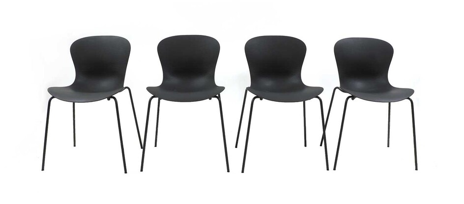 A set of four Fritz Hansen 'NAP' chairs