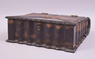 AN 18TH CENTURY CEYLONESE COROMANDEL WOODEN BIBLE BOX