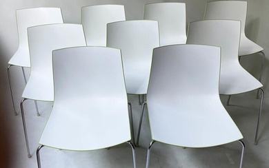 ARPER CATIFA 46 CHAIRS BY LIEVORE ALTHERR MOLINA, a...