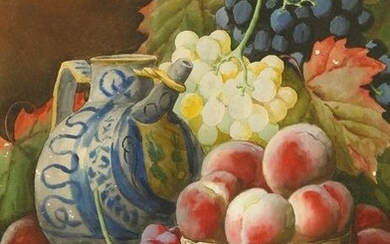 ARTHUR DUDLEY (GIOVANNI BARBARO 1864-1965) STILL LIFE WITH FRUIT