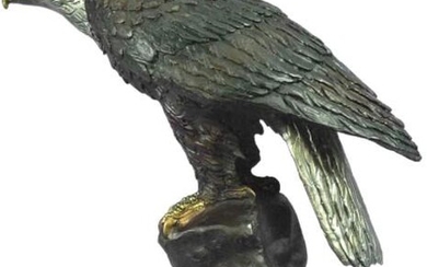 After Moignez, American Eagle Bronze Sculpture