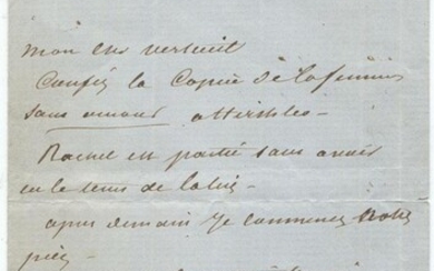 Alexandre Dumas (Pere) Autograph Letter Signed c. 1859
