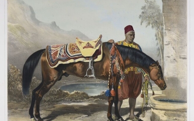 Alfred de DREUX (d'après) 1810 - 1860 Hassan... - Lot 458 - De Baecque et Associés