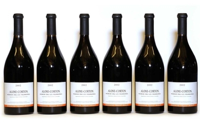 Aloxe-Corton, 1er Cru, Fournieres, Domaine Tollot Beaut, 2002, six bottles (boxed)