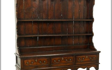 An English Oak Cupboard.