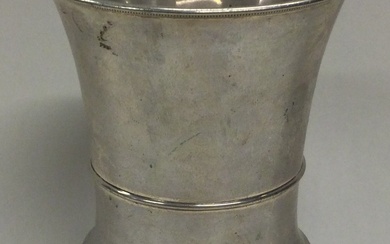 An early 19th Century Continental silver beaker.
