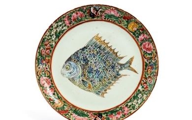 An unusual Cantonese 'Fish' plate