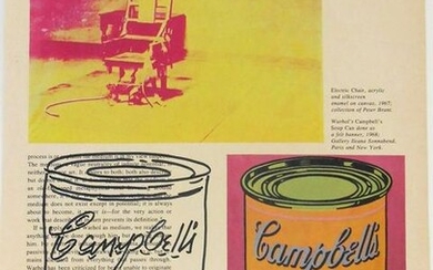 Andy Warhol (1928-1987) Soup Can Drawing