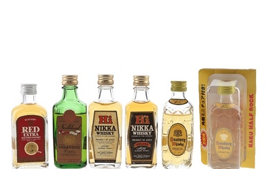 Assorted Japanese Whisky 6 x 5cl