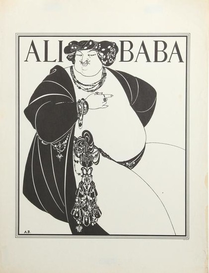 Aubrey Beardsley, Ali Baba, Poster