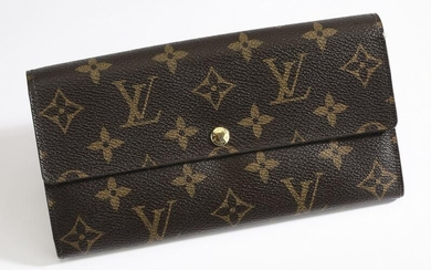 Authentic Louis Vuitton Monogram Sarah 10 wallet