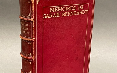 BERNHARDT, Sarah. Ma double vie - Mémoires... - Lot 258 - Delon - Hoebanx