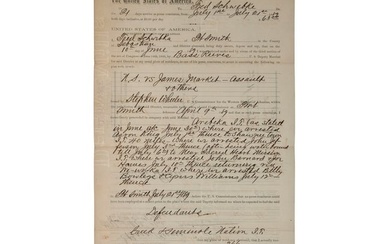 Bass Reeves Posse Document