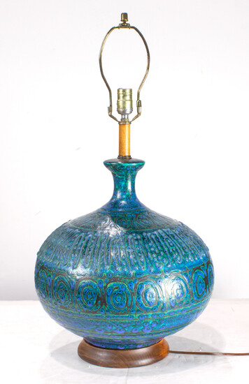 Bitossi style, table lamp