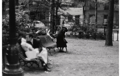 Bruce Davidson (b. 1933), Window of Montmartre (1956)