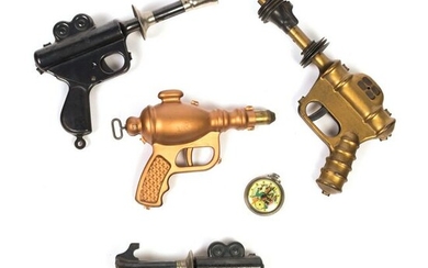Buck Rogers Daisy Toy Guns & Ingraham Pocket Watch