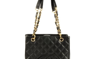 CHANEL - a Petite Shopping Tote. Crafted from grained