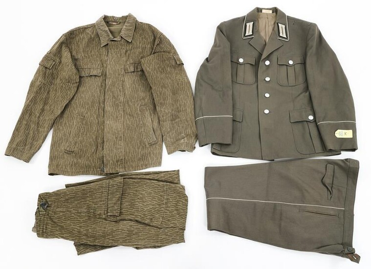 COLD WAR EAST GERMAN ARMY DRESS & CAMO UNIFORMS