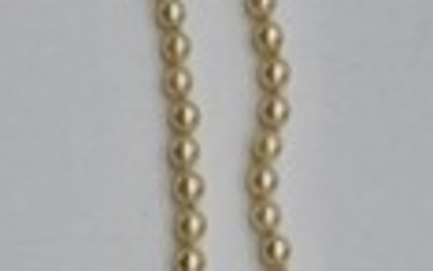 COLLIER composé d'une succession de perles... - Lot 58 - Osenat