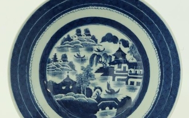 Canton Chop Plate, 19th Century