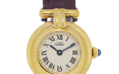 Cartier, réf. 590002, montre en vermeil