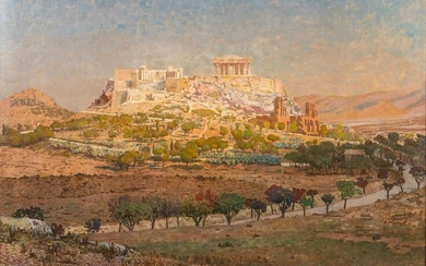 Charles G. Dyer (American, 1851-1912) The Acropolis