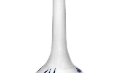 Chinese bottle porcelain vase with decoration of