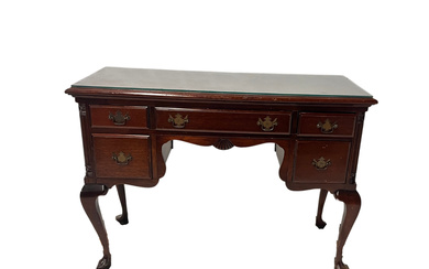 Chippendale style mahogany Desk
