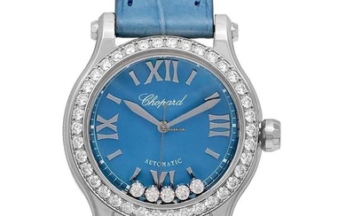 Chopard Happy Sport 278573-3010 - Happy Sport Automatic Mother of pearl Dial Diamonds Ladies Watch