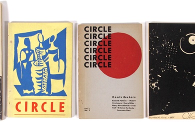 Circle. No.2-10. Ed. G. Leite. Berkeley, Circle, 1944-1948, 9 issues...