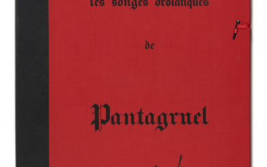 [DALÍ].- RABELAIS (François) Les Songes drolatiques de Pantagruel. 25 interprétations de Salvador Dali. Genève, Éd...