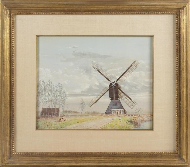 DUTCH SCHOOL (Early 20th Century,), Landscape with