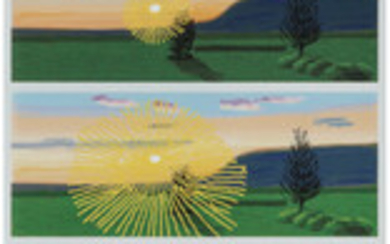 David Hockney (1937), Remember That You Cannot Look at the Sun or Death For Very Long (2021)