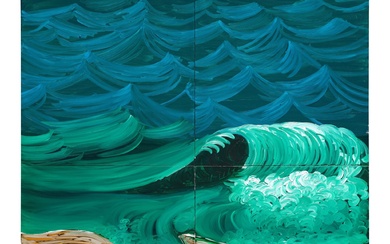 David Hockney A Bigger Wave
