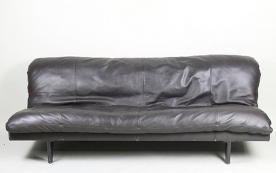 De Sede DS 169 Leather Convertible Sofa Futon, Daybed