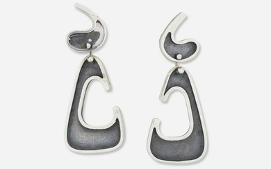 Ed Wiener, Silver earrings and brooch