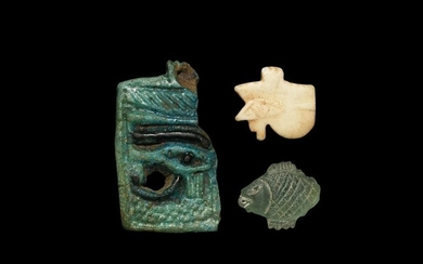 Egyptian Mixed Amulet Group