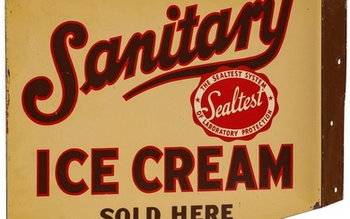 FLANGE SIGN | SEALTEST SANITARY ICE CREAM SOLD HERE