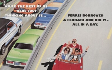 Ferris Bueller's Day Off (1986), poster, British