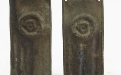 Fine Early Pair of Tin Sconces