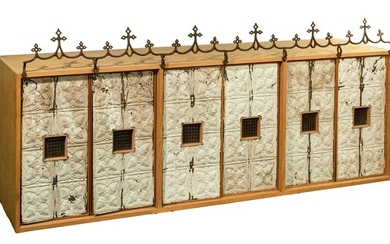 Folk Art Cabinet