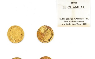 France 1723 Le Chameau Shipwreck Coins