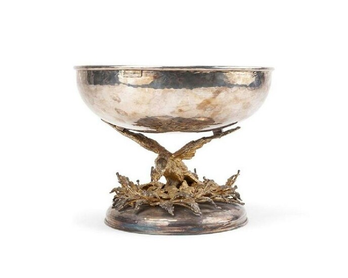 Franco Lapini Silver & Gold-plated Centerpiece Bowl