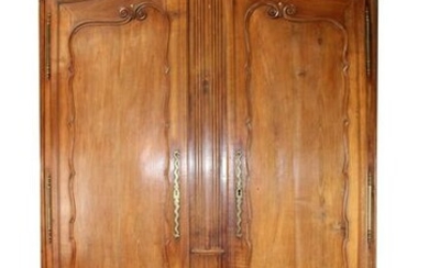French Provincial armoire in cherry