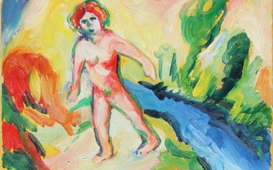 GERMANA' Mimmo, Untitled, 1990, oil on canvas, cm 50x50