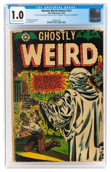 GHOSTLY WEIRD STORIES #121 * CGC 1.0 * L.B. Cole Cover